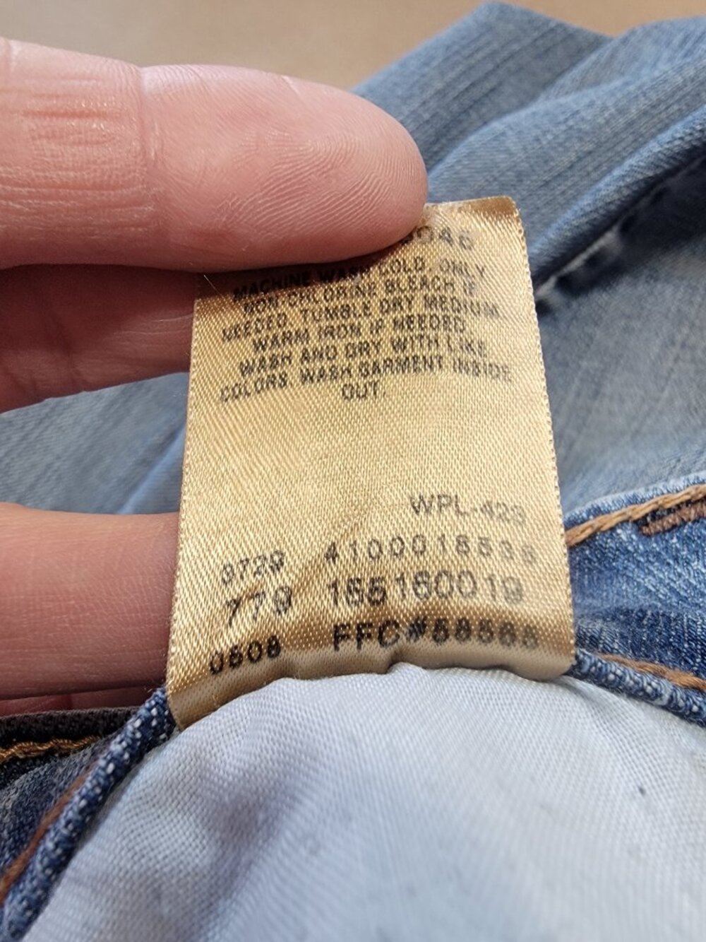Levi's Size 4 Bootcut 515 Denim Blue Jeans - Picture 14 of 15